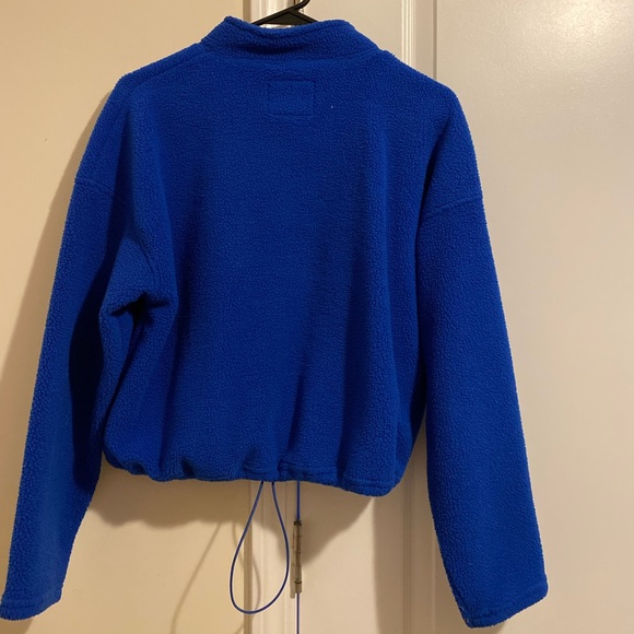 Vivid blue quarter zip - Picture 2 of 4